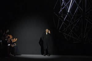 PARIS, FRANCE - JANUARY 20: Designer, Hedi Slimane walks the runway during the Celine Menswear Fall/Winter 2019-2020 show as part of Paris Fashion Week on January 20, 2019 in Paris, France. (Photo by Pascal Le Segretain/Getty Images)