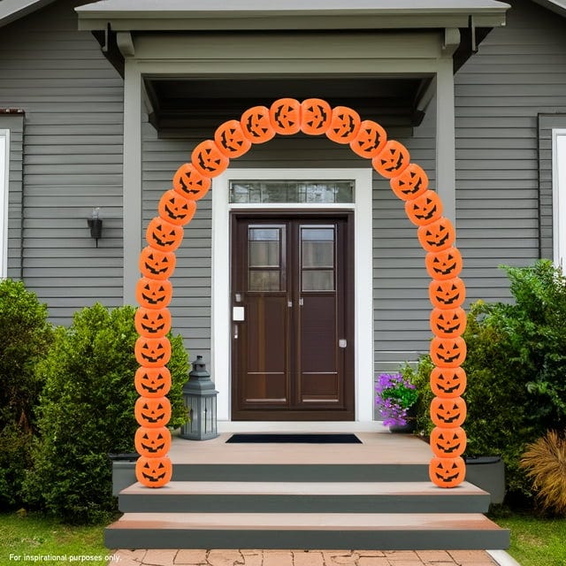 Pumpkin arch